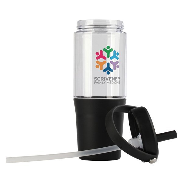 Harbor Recycled Single Wall Tumbler w/ Straw, 40oz.