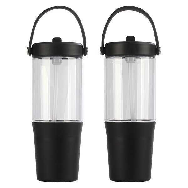 Harbor Recycled Single Wall Tumbler w/ Straw, 40oz.