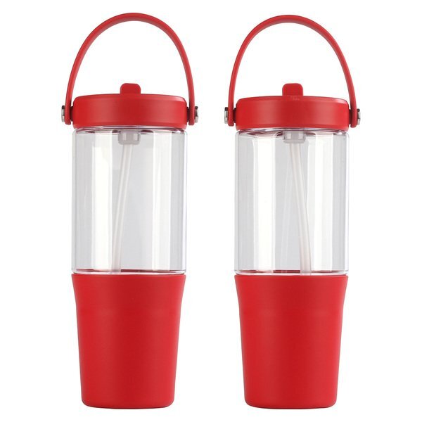 Harbor Recycled Single Wall Tumbler w/ Straw, 40oz.