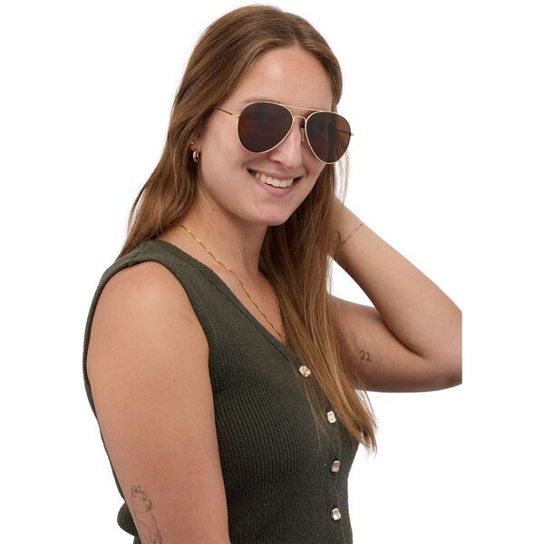Stunkel Recycled Aviator Sunglasses