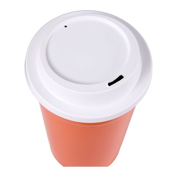 Traveler Double-Wall Travel Tumbler w/ Sip-Through Lid, 16oz.