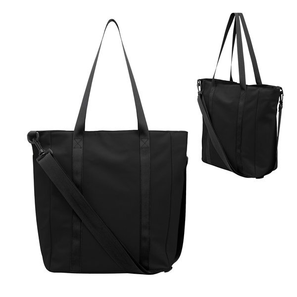 Hudson rPET Leatherette Tote Bag