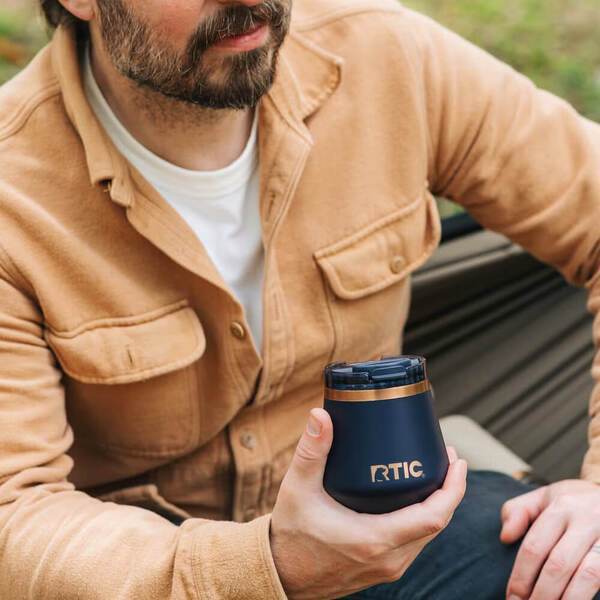 RTIC® Happy Hour Ceramic Lined Lowball Tumbler, 8oz.