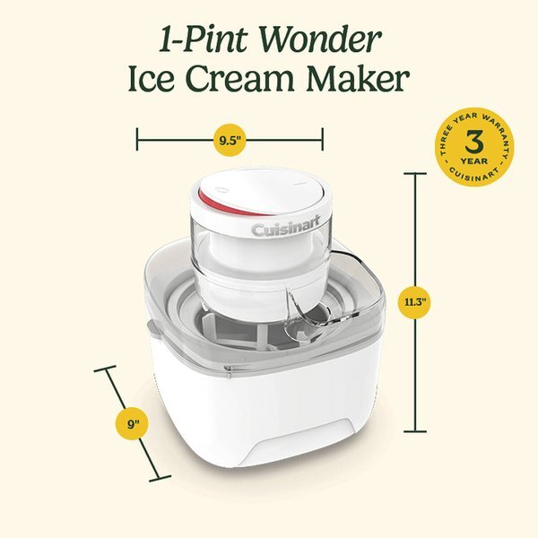 Cuisinart® 1 Pint Wonder Ice Cream Maker