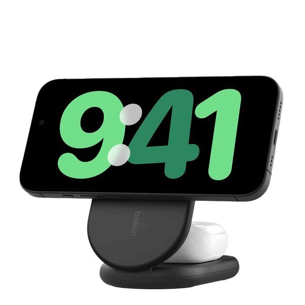 Belkin® Boostcharge 2-in-1 Magnetic Foldable Wireless Charger