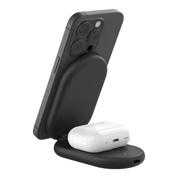 Belkin® Boostcharge 2-in-1 Magnetic Foldable Wireless Charger