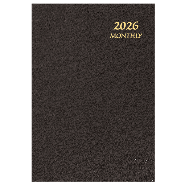 Skivertex Monthly Planner, Saddle Stitched, 7" x 10"