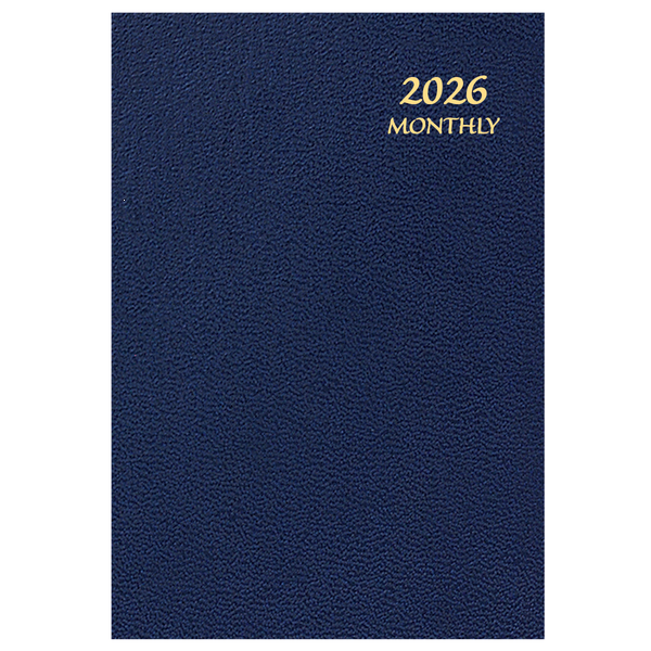 Skivertex Monthly Planner, Saddle Stitched, 7" x 10"