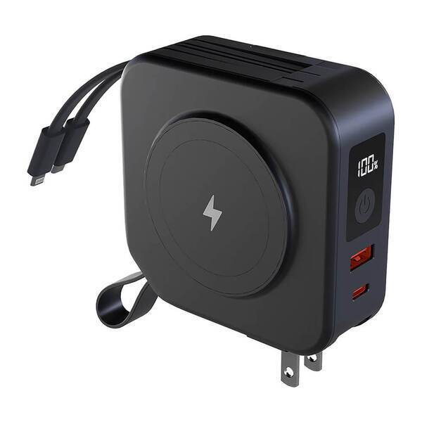 Raycon® 5-in-1 Magic Power Bank, 10,000mAh