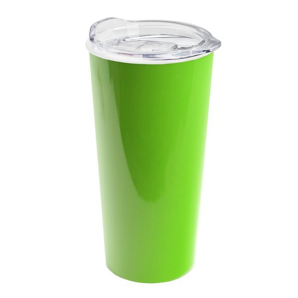 The Roadmaster Travel Tumbler w/ Clear Slide Lid, 18oz.