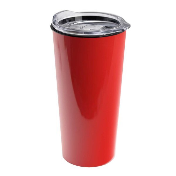 The Roadmaster Travel Tumbler w/ Clear Slide Lid, 18oz.
