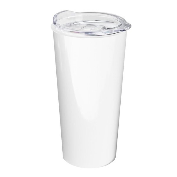 The Roadmaster Travel Tumbler w/ Clear Slide Lid, 18oz.
