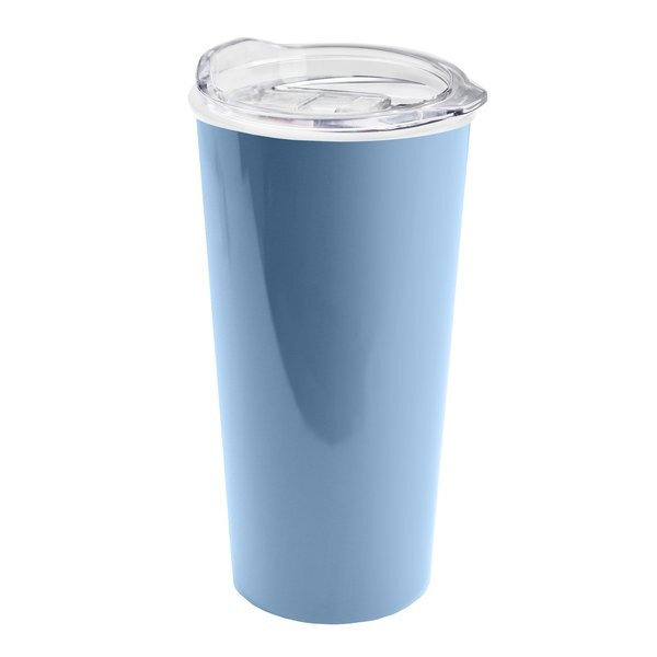 The Roadmaster Travel Tumbler w/ Clear Slide Lid, 18oz.