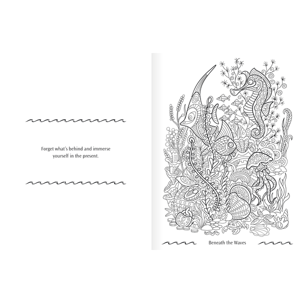 Good Value™ Oceans of Serenity Adult Coloring Book