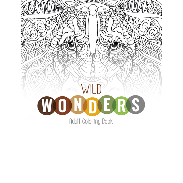 Good Value™ Wild Wonders Adult Coloring Book