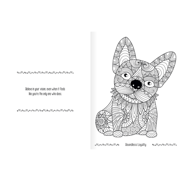 Good Value™ Unwind with Pets Adult Coloring Book