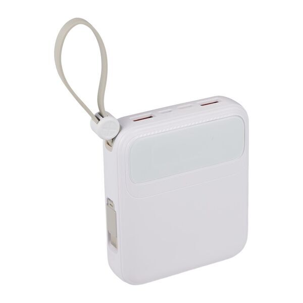 PWR Boost 20W PD Power Bank w/ Cables, 10000mAh