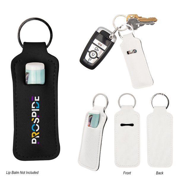 Lip Balm Holder Key Chain