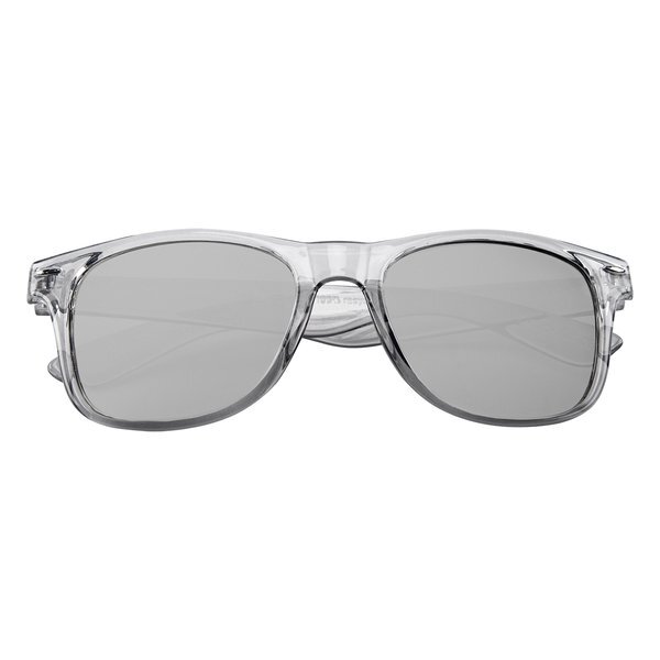 Recycled Frame Mirrored Malibu Sunglasses