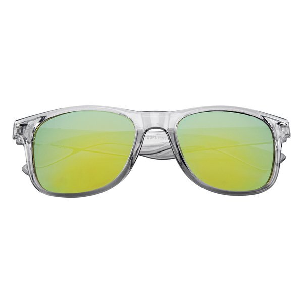 Recycled Frame Mirrored Malibu Sunglasses