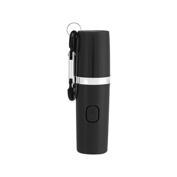 Rechargeable Portable Alarm & Flashlight w/ Carabiner Attachment