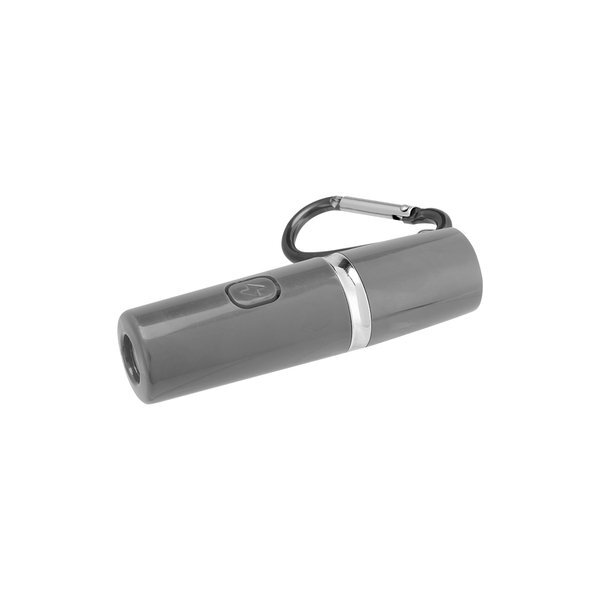 Rechargeable Portable Alarm & Flashlight w/ Carabiner Attachment