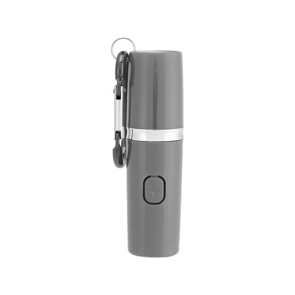 Rechargeable Portable Alarm & Flashlight w/ Carabiner Attachment