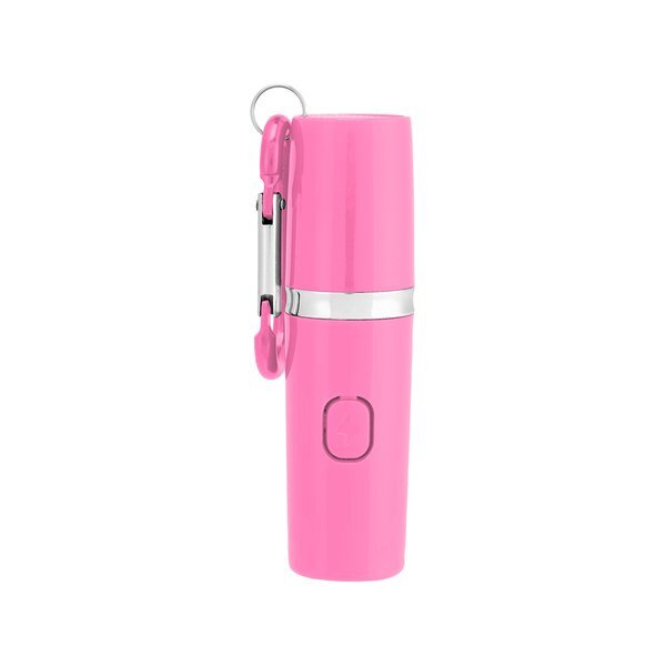 Rechargeable Portable Alarm & Flashlight w/ Carabiner Attachment