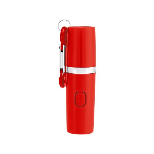 Rechargeable Portable Alarm & Flashlight w/ Carabiner Attachment