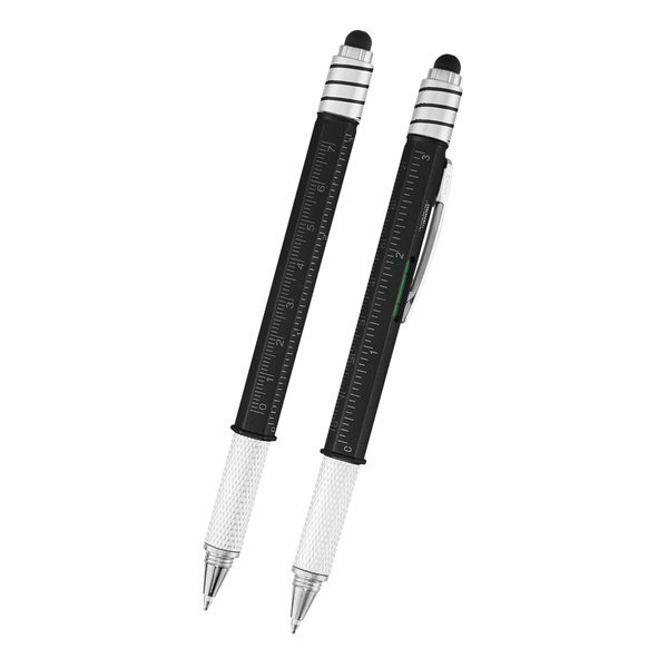 Spin Top rABS Stylus Ruler Pen