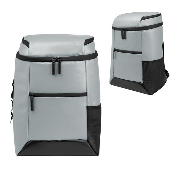 Cutter & Buck® 18 Can PVC Tarpaulin Cooler Backpack