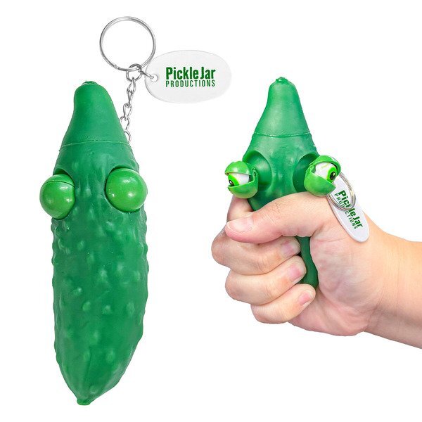 Pickle Fidget Key Chain