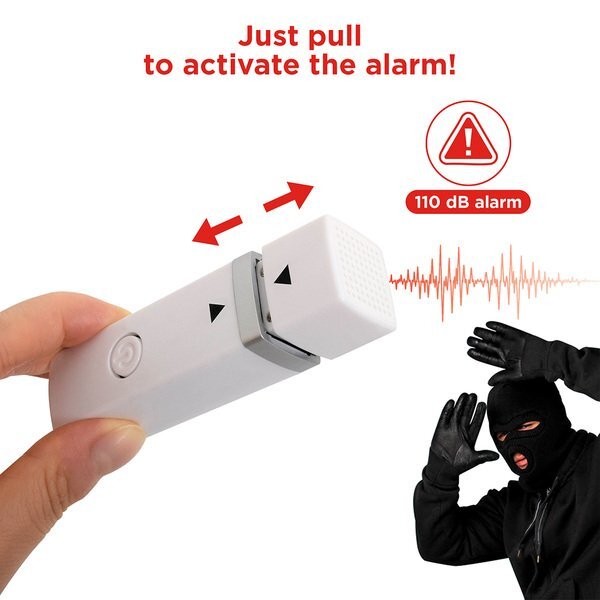 Best Buddy Tools® Carabiner Alarm LED Key Light