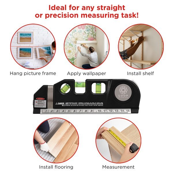 Best Buddy Tools® Laser Level Multi-Tool