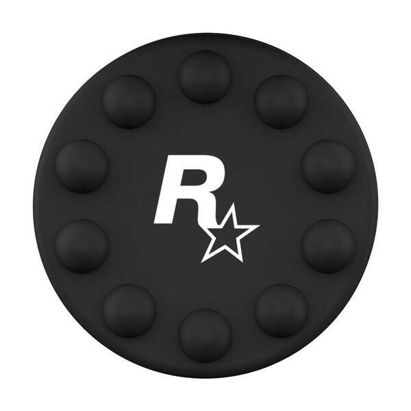 Hockey Puck Double-Sided Push Pop Toy