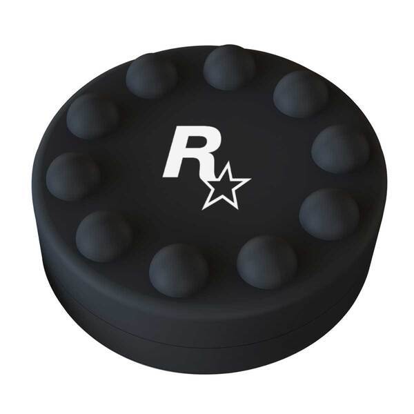 Hockey Puck Double-Sided Push Pop Toy