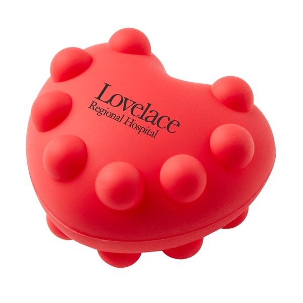 Heart Double-Sided Push Pop Toy