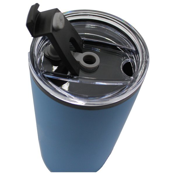 Halycon Niagara Tumbler w/ Stainless Steel Flip Top Lid & Straw, 20oz.