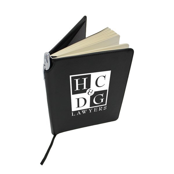 Executive PU Leather Journal, 8-1/4" x 6"