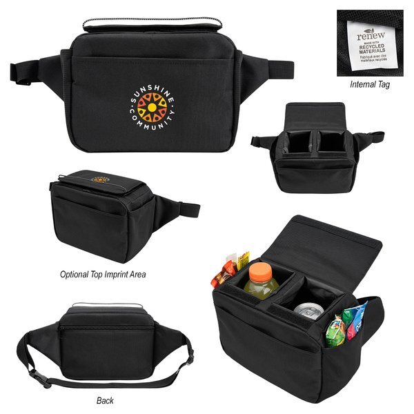 Outpost rPET 2 Can Cooler Belt Bag