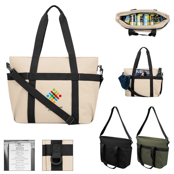 Hudson rPET 36 Can Cooler Tote Bag