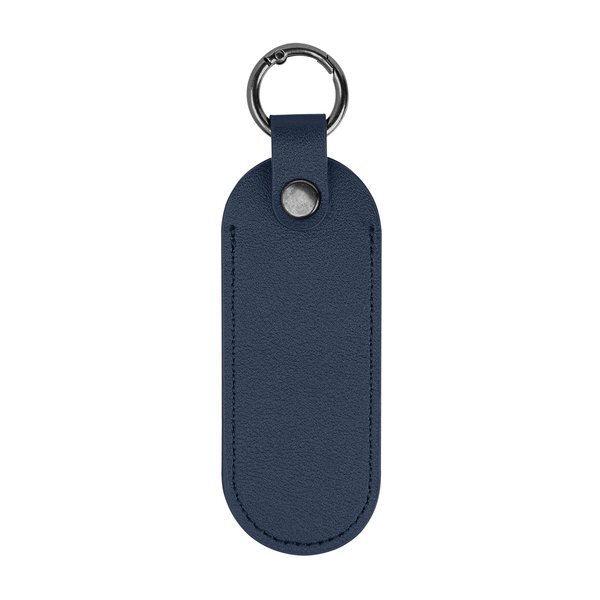 Bates Leatherette Key Tag w/ Carabiner