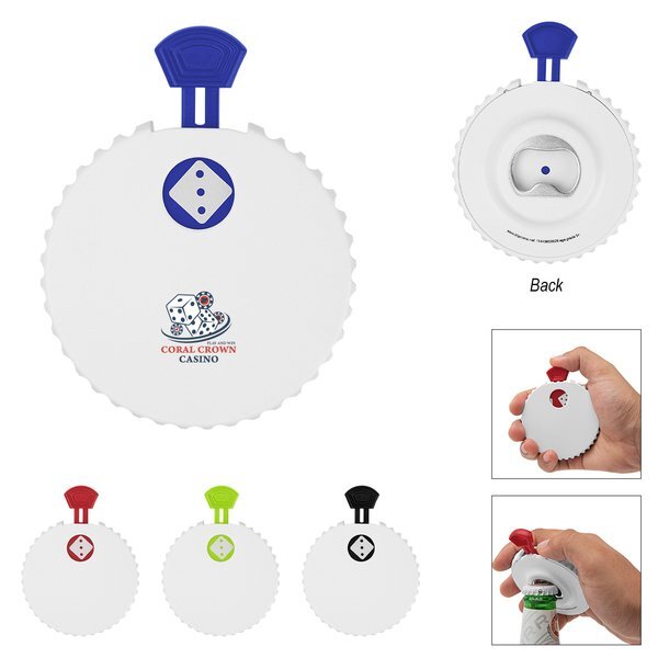 Recycled Dice Clicker Bottle Opener