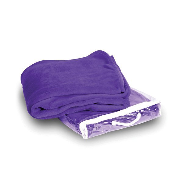 Soft Coral Fleece Blanket