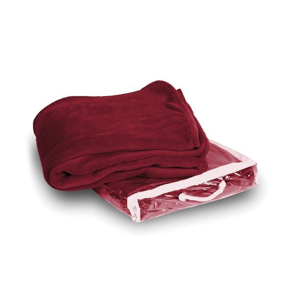 Soft Coral Fleece Blanket