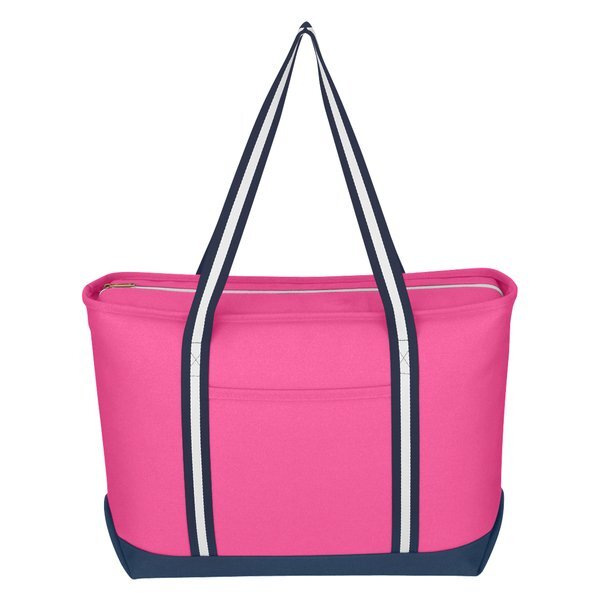 Large Cotton Canvas Admiral Tote Bag