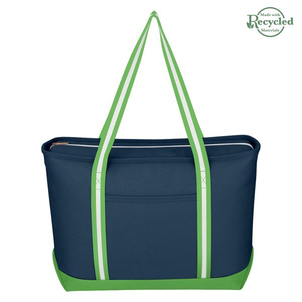 Large Cotton Canvas Admiral Tote Bag