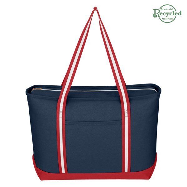 Large Cotton Canvas Admiral Tote Bag