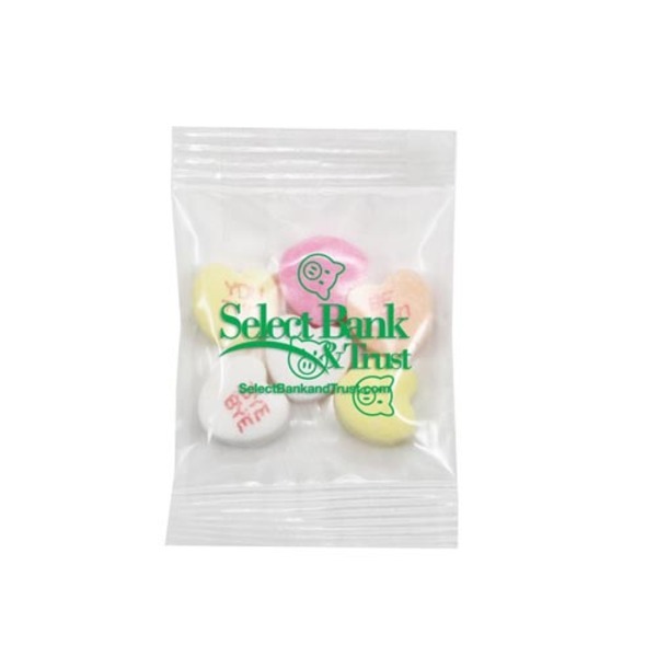 Conversation Hearts Promo Snax Bag