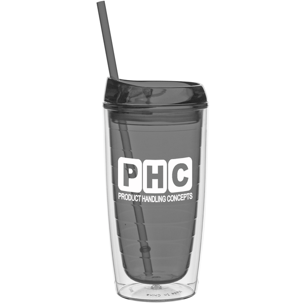 Cool Cup w/ Lid & Straw, 15oz.